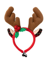 Reindeer Antlers - Christmas Pet Accessory by FuzzYard