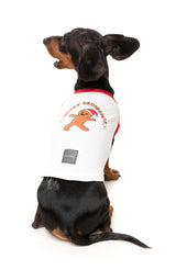 Merry Crumbmas - Christmas Pet T-shirt by FuzzYard