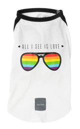 All I See Is Love - T-Shirt by FuzzYard