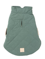 FuzzYard Life Quilted Cotton Wrap Vest - Myrtle Green by FuzzYard Life