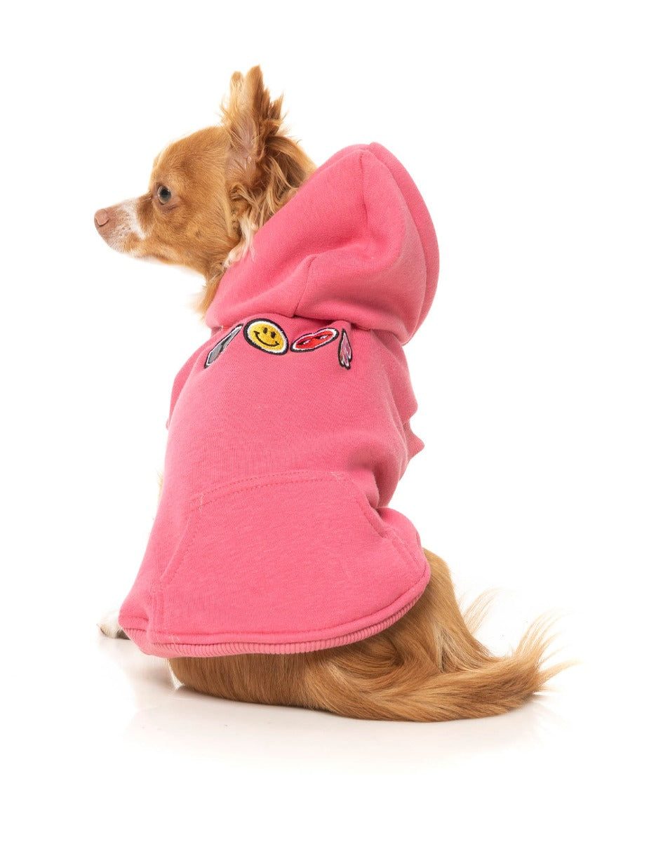 Wooftagram Hoodie - Pink by Fuzzyard