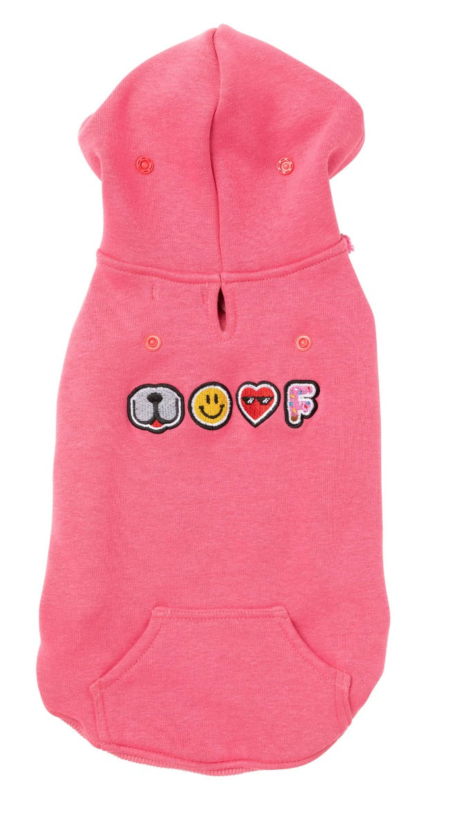 Wooftagram Hoodie - Pink by Fuzzyard