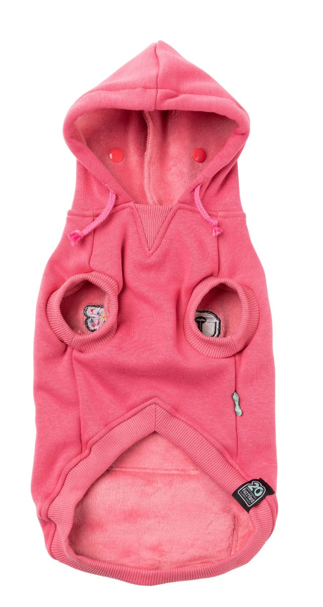 Wooftagram Hoodie - Pink by Fuzzyard