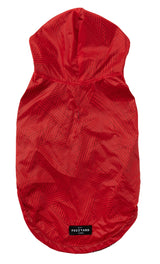 Flipside Raincoat - Red/Black/White by FuzzYard