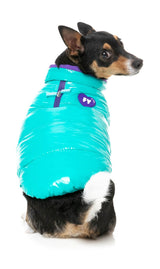 Amor Puffer Jacket - Turquoise