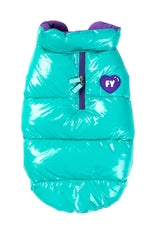 Amor Puffer Jacket - Turquoise