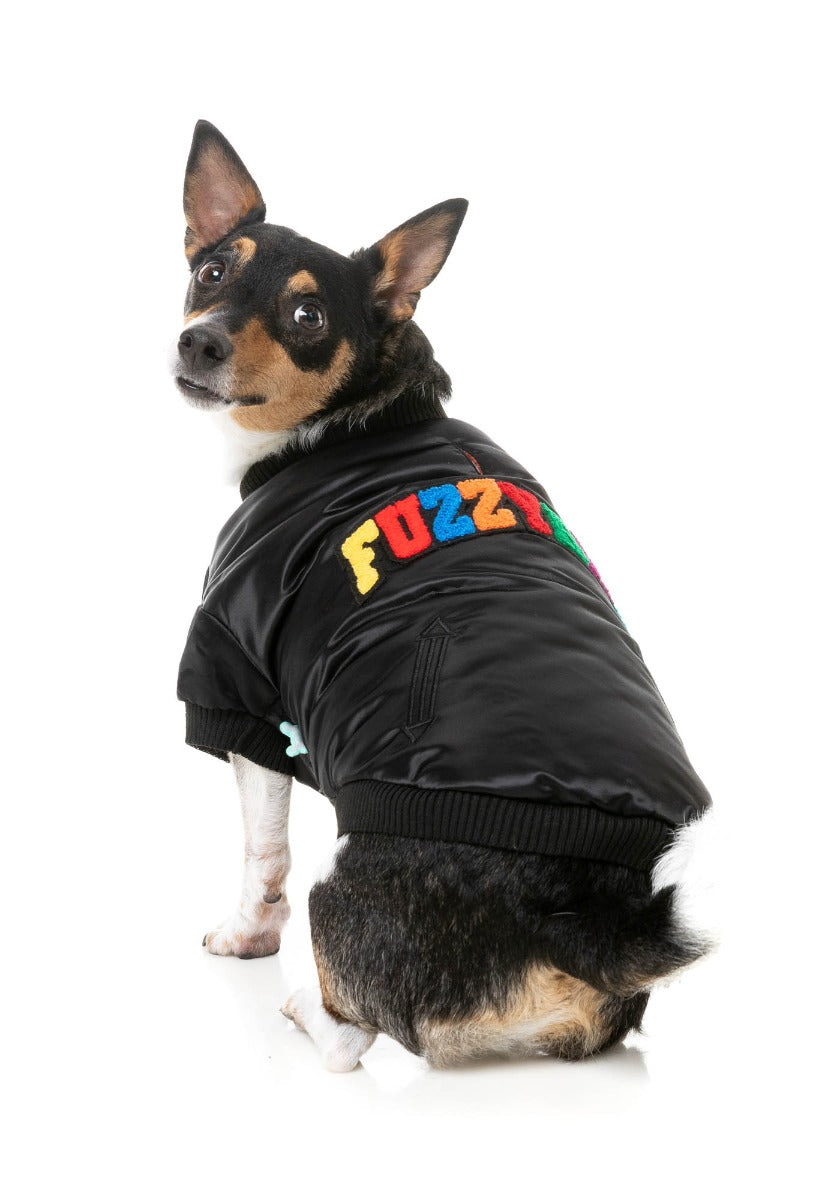 Frat Jacket - Black by FuzzYard
