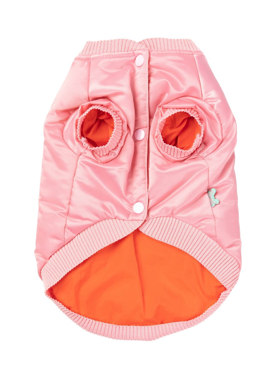 Frat Jacket - Pink by FuzzYard