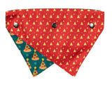 Pizzamas Tree - Bandana - Christmas Pet Accessory by FuzzYard