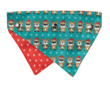 Disco Deers - Bandana - Christmas Pet Accessory by FuzzYard