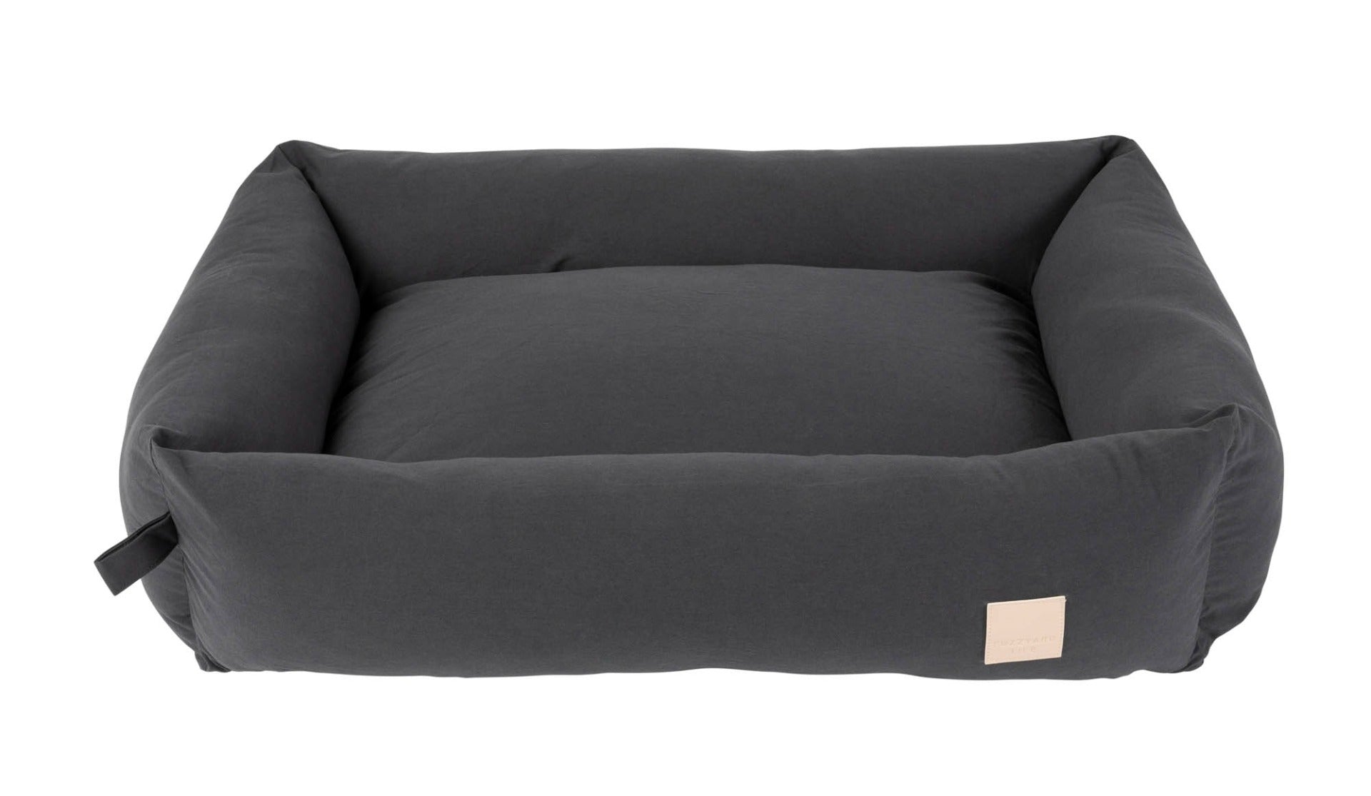 FuzzYard Life Bed - Pet Cotton Bed - Slate Grey