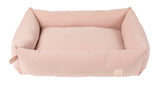 FuzzYard Life Bed - Cotton pet Bed - soft blush