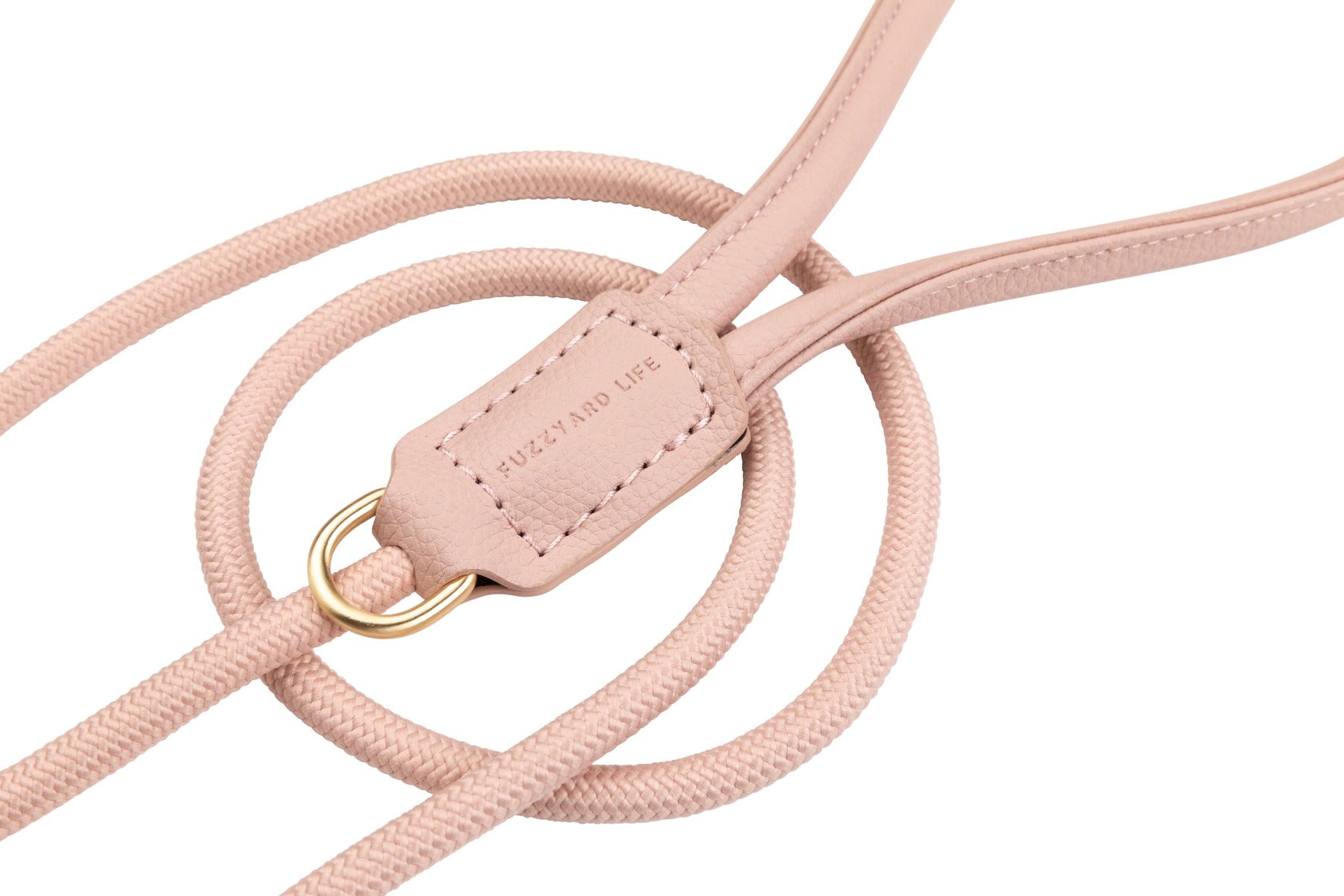 FuzzYard Life Atelier Dog Rope Lead - Soft Blush