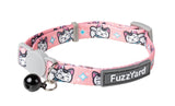 Cat Collar - Lucky Fur-Tune - Pink by FuzzYard