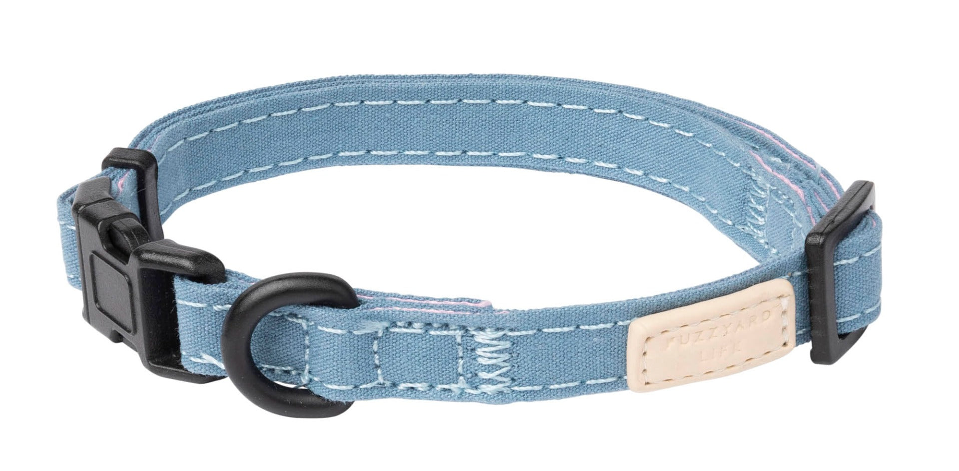 FuzzYard Life Dog Collar - French Blue - Extra Small