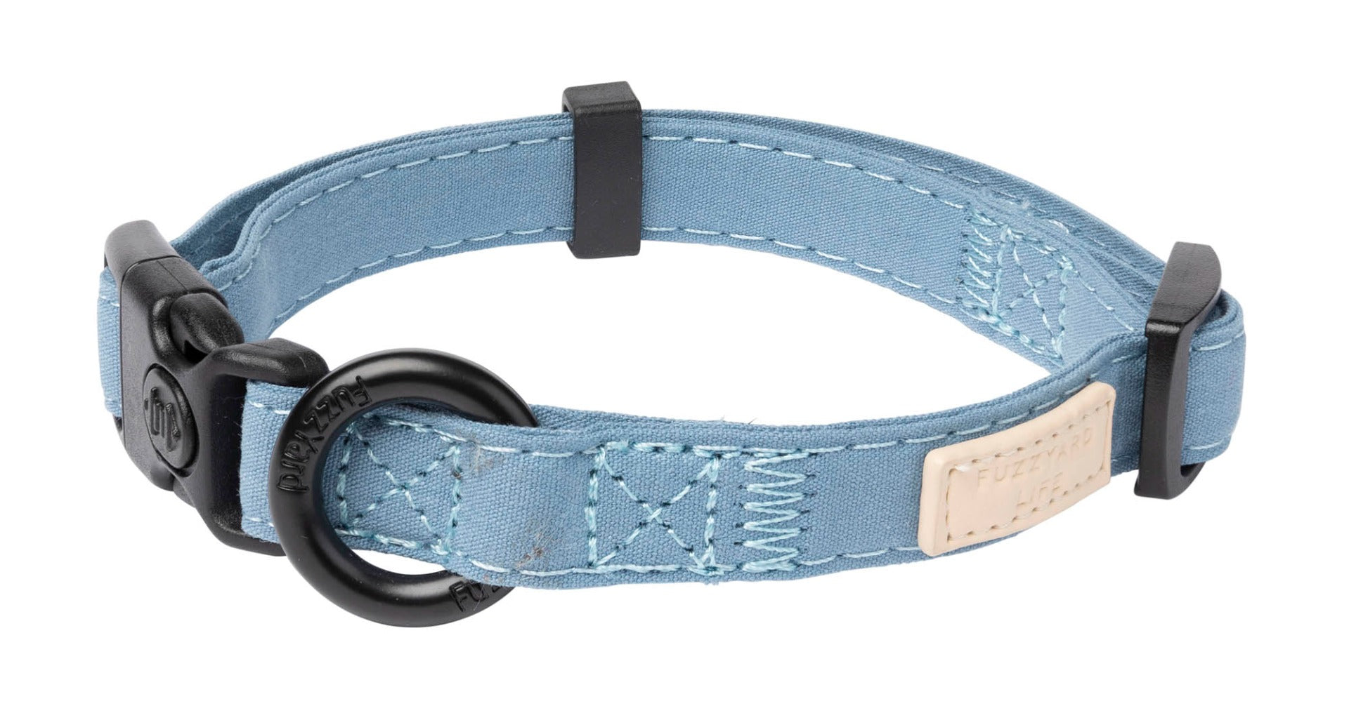 FuzzYard Life Dog Collar - French Blue - small
