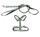 Cheesy Hearts - Cat Walking Set by FuzzYard