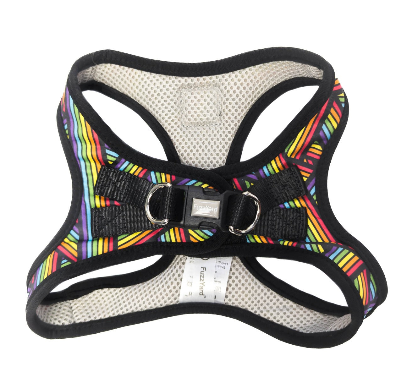 Rainbow Northcote - Step In Harness by FuzzYard