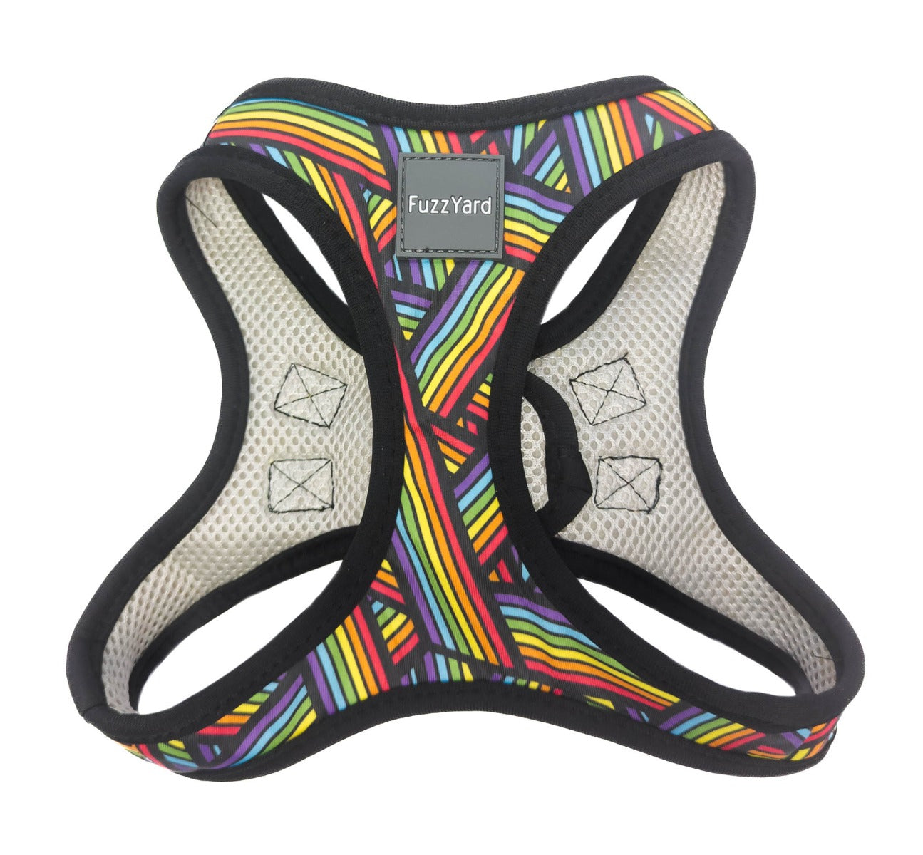 Rainbow Northcote - Step In Harness by FuzzYard