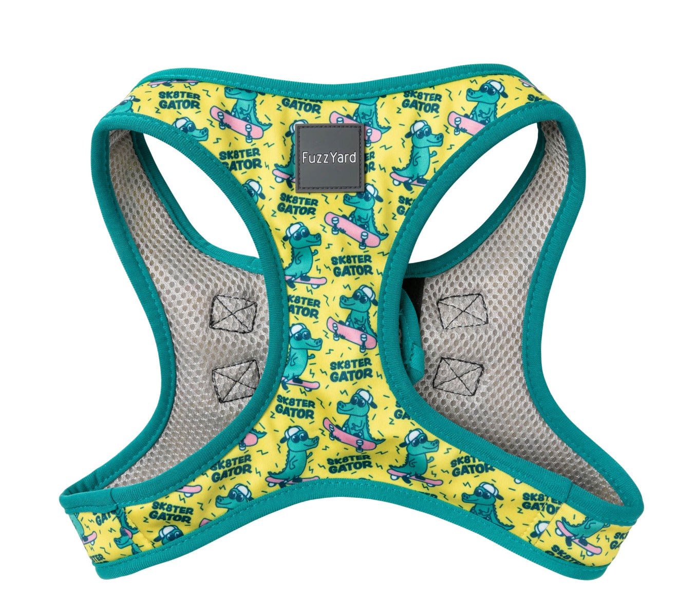Sk8ter Gator - Step In Harness by FuzzYard