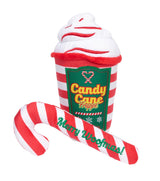 Candy Cane Frappe & Candy Cane 2PK - Dog Toy by FuzzYard
