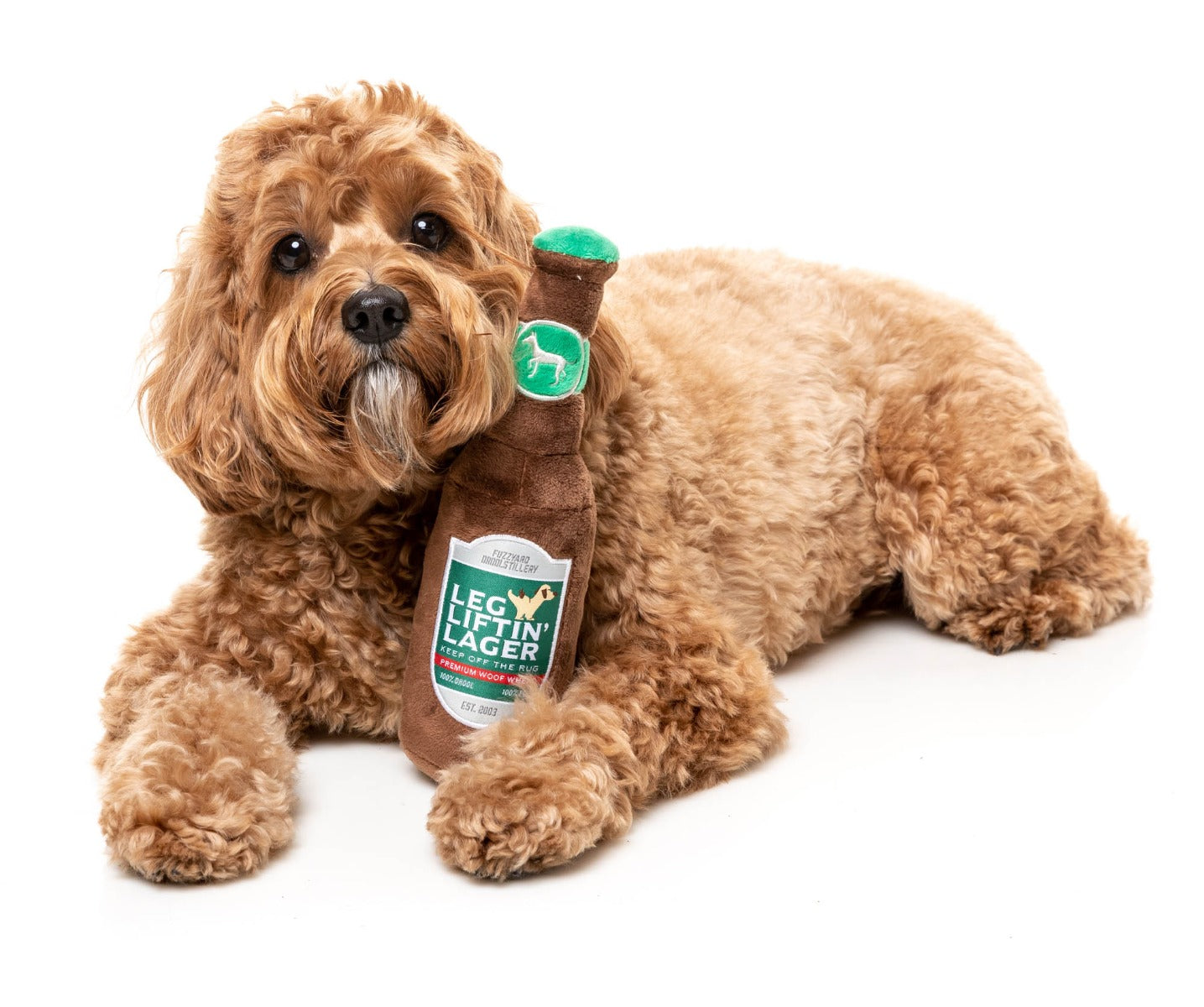 Leg Liftin' Lager - Dog Toy by FuzzYard