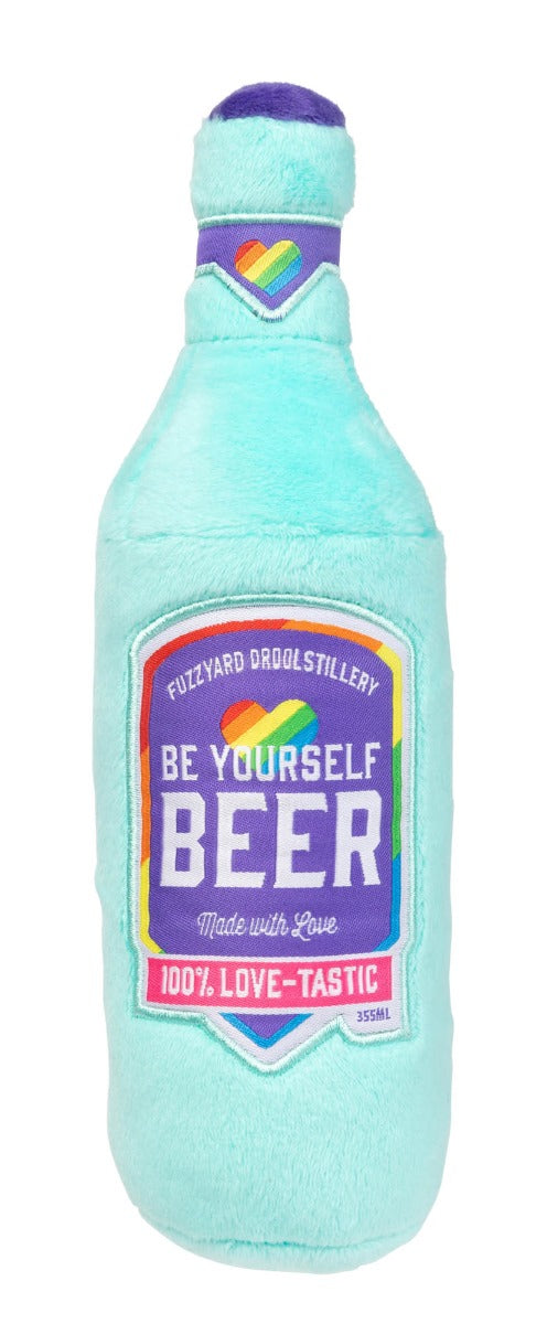 Be Yourself Beer - Dog Toy by FuzzYard