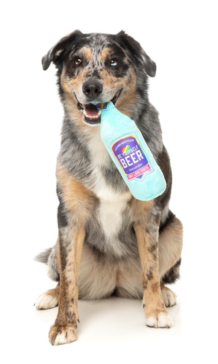 Be Yourself Beer - Dog Toy by FuzzYard