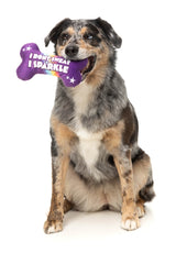 Sparkle Bone - Dog Toy by FuzzYard