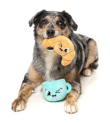 Croissant & Cappuccino 2PK - Dog Toy by FuzzYard