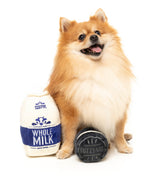 Milk & Cookie 2PK - Dog Toy by FuzzYard