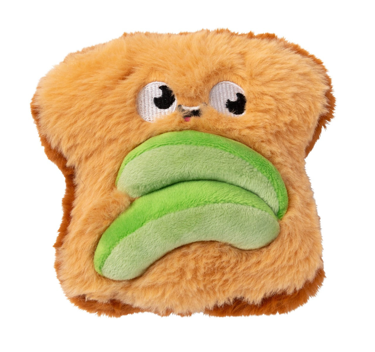 Avocado & Toast 2PK - Dog Toy by FuzzYard