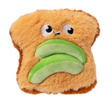 Avocado & Toast 2PK - Dog Toy by FuzzYard