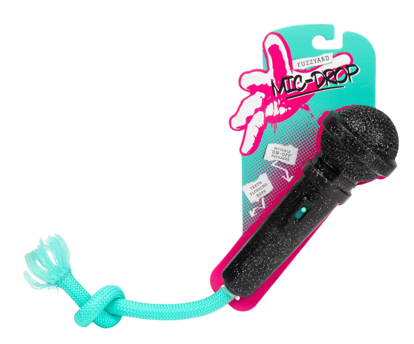 Mic Drop - Interactive Chew Toy by FuzzYard