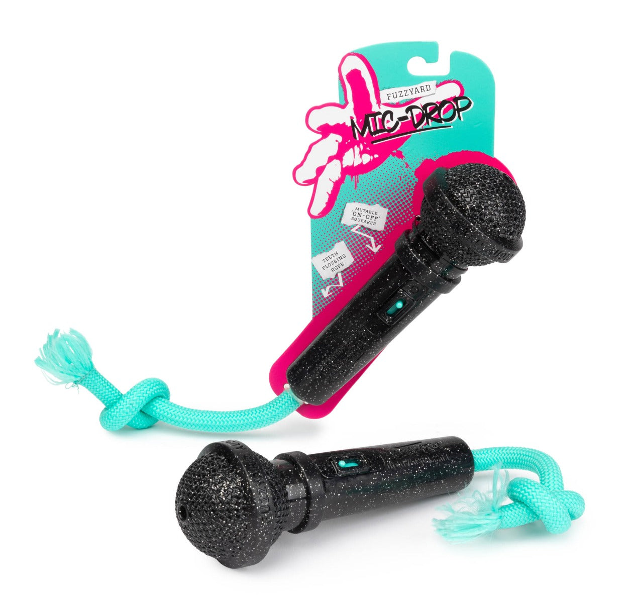 Mic Drop - Interactive Chew Toy by FuzzYard