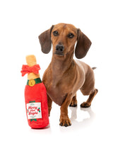 Merry & Bright Chompagne - Dog Toy by FuzzYard