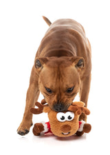 Reggie Claus Reindeer - Dog Toy by FuzzYard