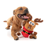 Reggie Claus Reindeer - Dog Toy by FuzzYard