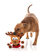 Reggie Claus Reindeer - Dog Toy by FuzzYard
