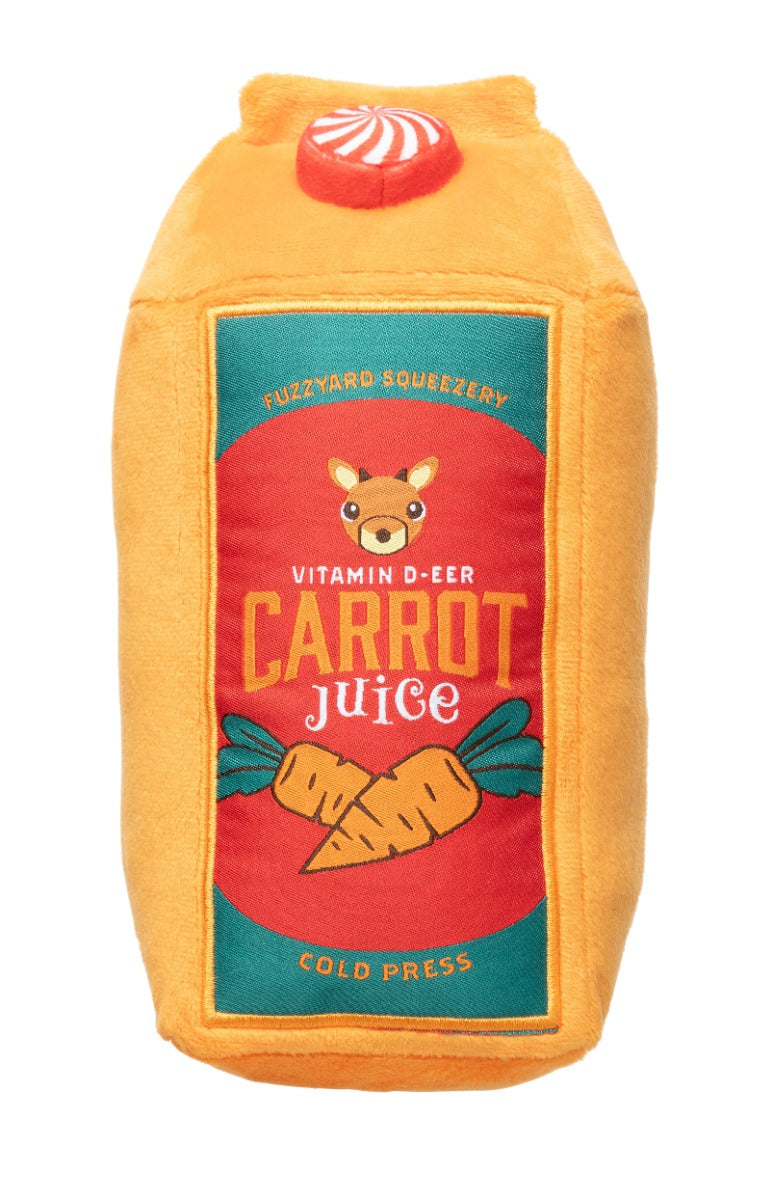 Reindeer Carrot Juice & Carrot 2PK - Dog Toy by FuzzYard