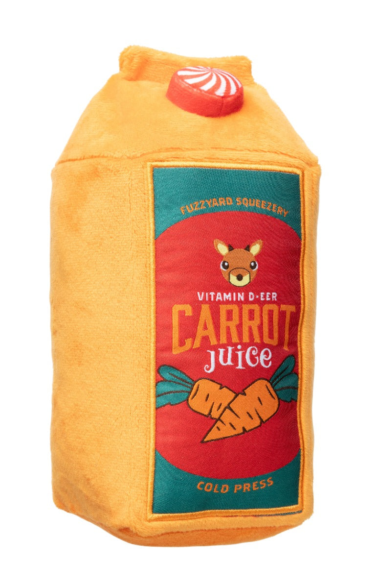 Reindeer Carrot Juice & Carrot 2PK - Dog Toy by FuzzYard