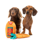 Reindeer Carrot Juice & Carrot 2PK - Dog Toy by FuzzYard