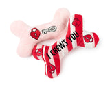 I Chews You Bones 2PK - Dog Toy by FuzzYard