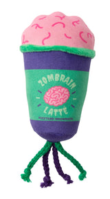 Zombrain Latte - Halloween Cat Toy with cat nip by FuzzYard