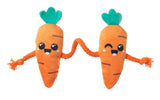 Carrots 2pc String - Cat Toy by FuzzYard